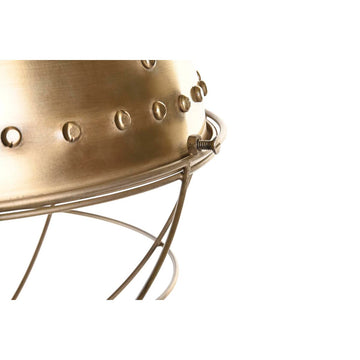 Goldene Deckenlampe mit Metallschirm und Drahtfuß - Homely Family Shop