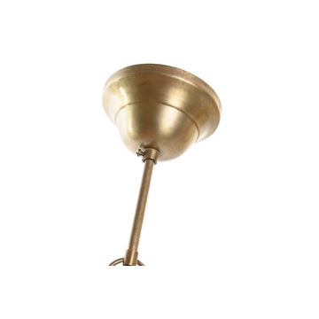 Goldene Deckenlampe von DKD Home Decor mit Metalltextur - homely Family Shop