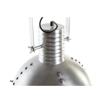 Silberfarbene Eisen Deckenlampe mit Nieten Details - Homely Family Shop