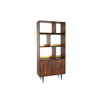 Elegantes Regal DKD Home Decor aus Mango-Holz mit Goldakzenten - homely Family Shop