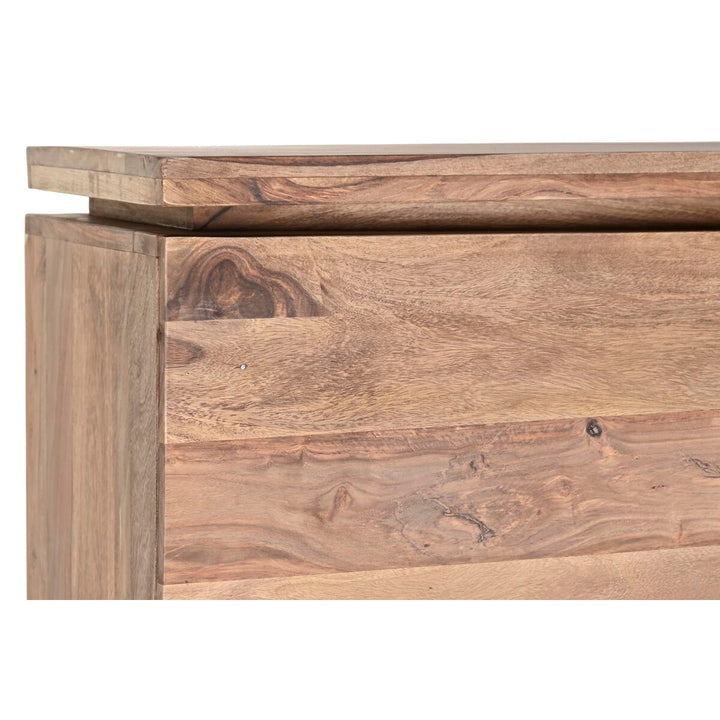 Detailansicht des braunen Holzschranks von DKD Home Decor - homely Family Shop