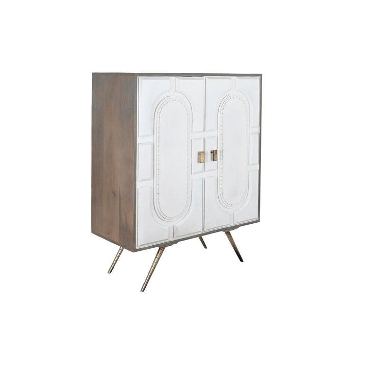 DKD Home Dekor Anrichte aus Mango-Holz mit goldenen Akzenten - homely Family Shop