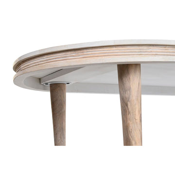 DKD Esstisch aus Mango-Holz mit goldenen Akzenten - homely Family Shop