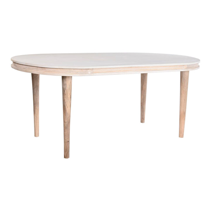 Weißer Esstisch mit Mango-Holz von DKD Home Decor - homely Family Shop