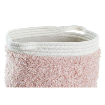 Rosa Baumwollkorb für Kinder von DKD Home Decor - Homely Family Shop