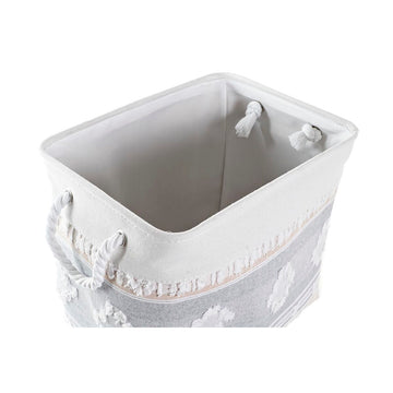 DKD Home Decor Korb Set aus Baumwolle mit Seilgriffen - Homely Family Shop