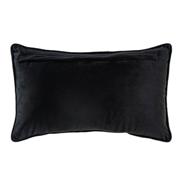 Schwarzes DKD Home Decor Kissen, 50x10x30 cm. Weiche Textur und Araber Stil.