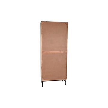 Rückseite des DKD Home Decor Displayständers aus Akazienholz und Aluminium - homely Family Shop