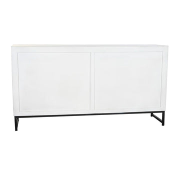 Weiße Anrichte aus Mango-Holz von DKD Home Decor. - homely Family Shop