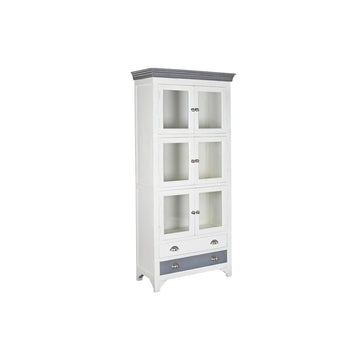 DKD Home Decor Displayständer mit Glas und Mango-Holz - homely Family Shop