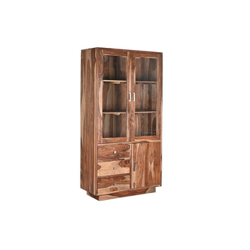 DKD Home Decor Vitrine aus Holz mit Glas und Schubladen - homely Family Shop