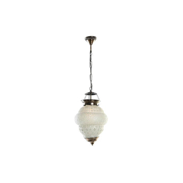 Weiße DKD Home Decor Deckenlampe mit Metall und Kristall - Homely Family Shop