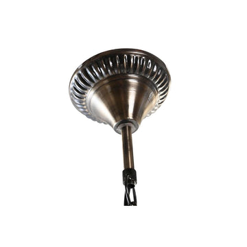 Detail der DKD Home Decor Deckenlampe mit Metallhalterung und Kristall. - homely Family Shop