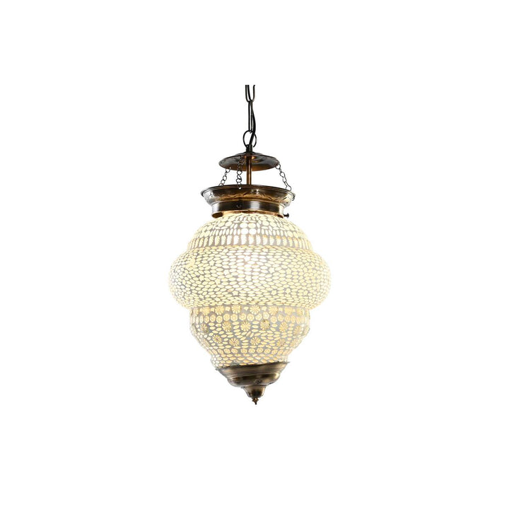 Weiße DKD Home Decor Deckenlampe Metall Kristall - homely Family Shop