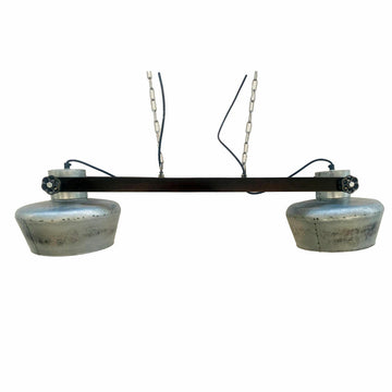 DKD Home Decor Deckenlampe aus Eisen und Mango-Holz mit 50W - Homely Family Shop
