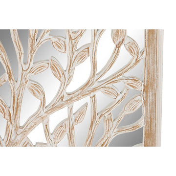 DKD Home Decor Spiegel mit Baum Design aus weißem Holz. - homely Family Shop