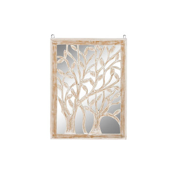 DKD Home Deko Spiegel mit Baum Design aus Holz. - homely Family Shop