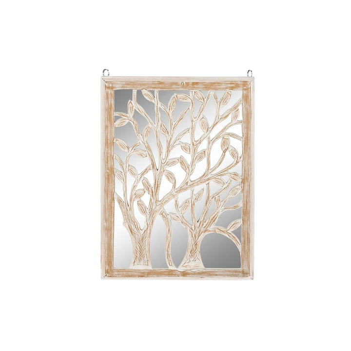 DKD Home Deko Spiegel mit Baum Design aus Holz. - homely Family Shop