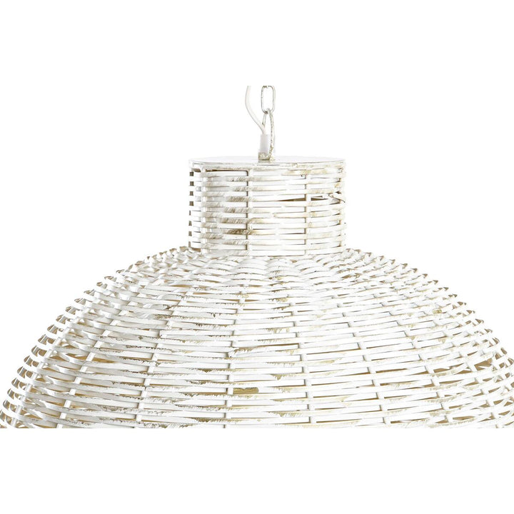 DKD Home Decor Deckenlampe aus Eisen, weiß und golden - homely Family Shop