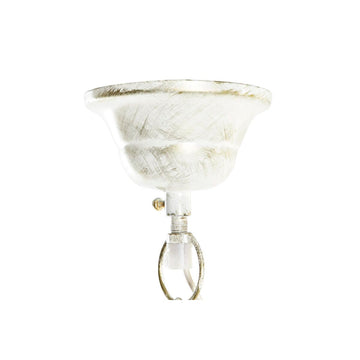 DKD Home Decor Deckenlampe aus Eisen in Gold und Weiß - homely Family Shop