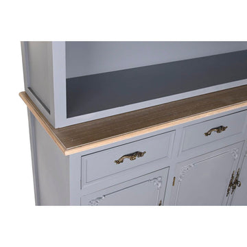 Grauer DKD Home Dekor Displayständer aus Holz mit Schubladen - homely Family Shop