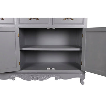 DKD Home Decor Holz Displayständer mit Regalen und Schubladen - homely Family Shop