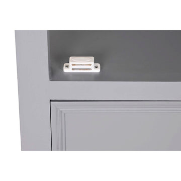 Grauer DKD Home Decor Displayständer aus Holz MDF mit Magnetverschluss - homely Family Shop