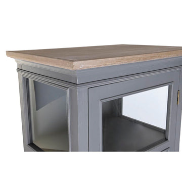 DKD Home Dekor Displayständer aus Holz MDF mit Glastür - homely Family Shop