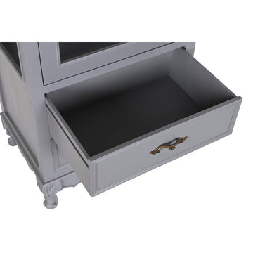 DKD Home Deko Displayständer mit Schublade und Holzdetails - homely Family Shop