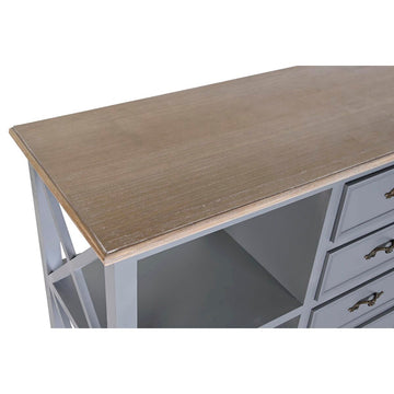 DKD Home Anrichte aus Paulownia-Holz mit Schubladen und Ablage - homely Family Shop