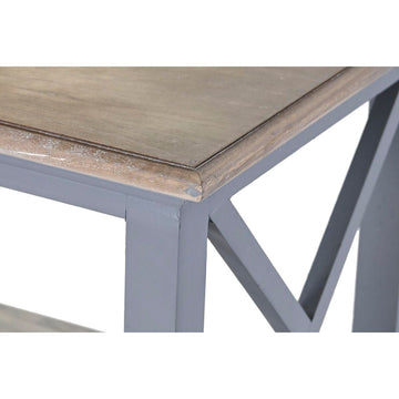 DKD Home Anrichte mit Holzplatte und grauen Holzbeinen. - homely Family Shop