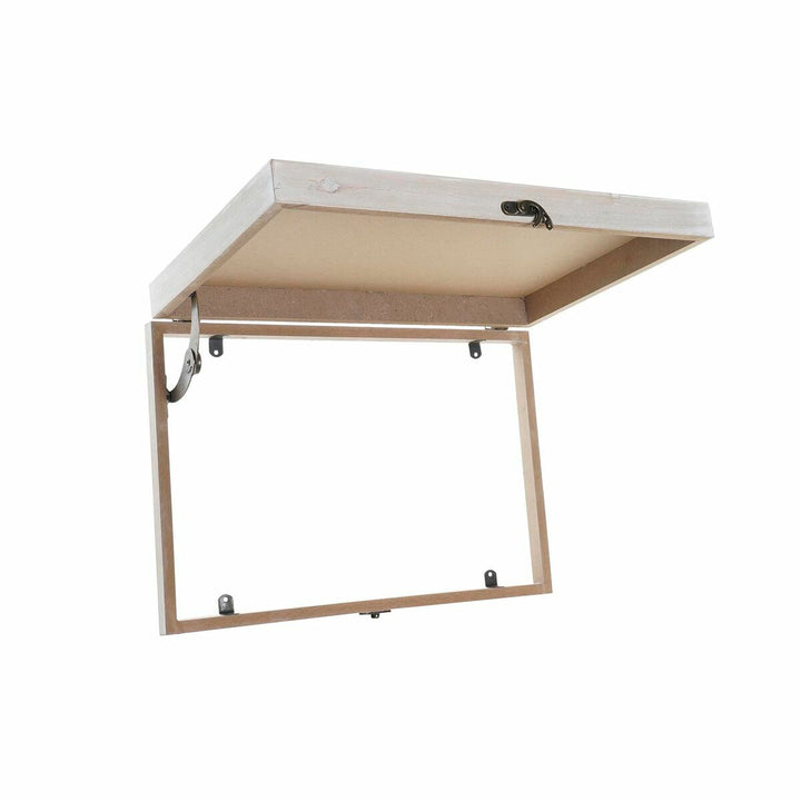Geöffnete Holzbox von DKD Home Decor mit hellem Finish - homely Family Shop