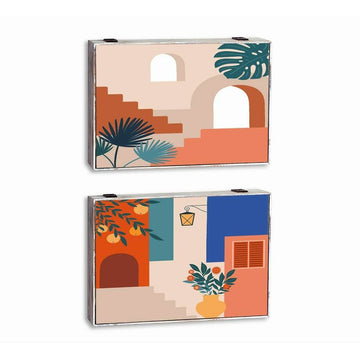 DKD Home Decor: Bunte Deko-Boxen aus Holz mit modernem Zählerdesign - homely Family Shop