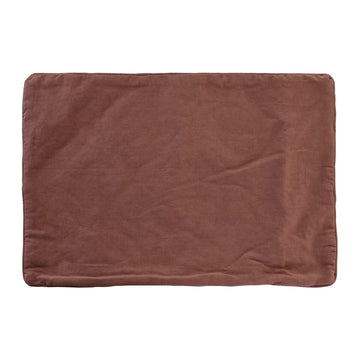 Brauner Kissenbezug mit Rautenmuster von DKD Home Decor.