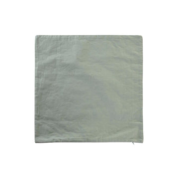 Grüner Kissenbezug mit Blumenmuster von DKD Home Decor, 50x50cm. Blumig und dekorativ.