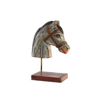 DKD Home Decor Pferdefigur aus Eisen und Mangoholz - homely Family Shop