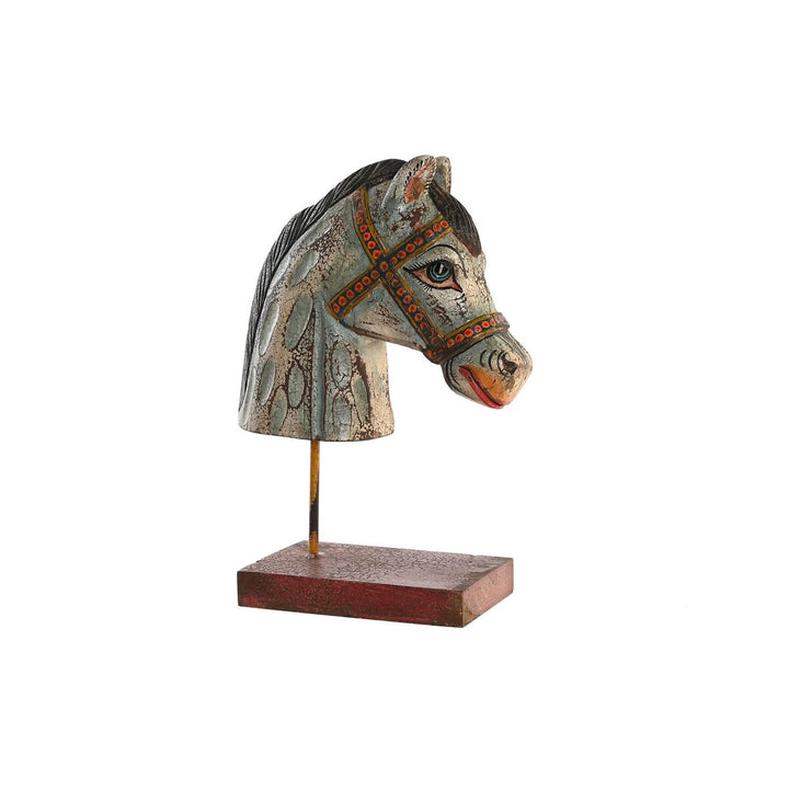 DKD Home Decor Pferdefigur aus Eisen und Mangoholz - homely Family Shop