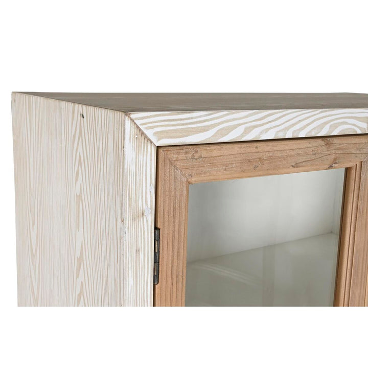 Nahaufnahme Schrank von DKD Home Decor, Weiß, Kristall, Tanne - homely Family Shop