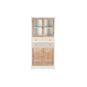 DKD Home Deko Schrank aus Tanne mit Kristall und Glas Details - homely Family Shop