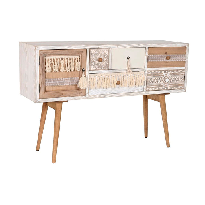 DKD Home Anrichte aus Tanne und Baumwolle mit Schubladen - Homely Family Shop