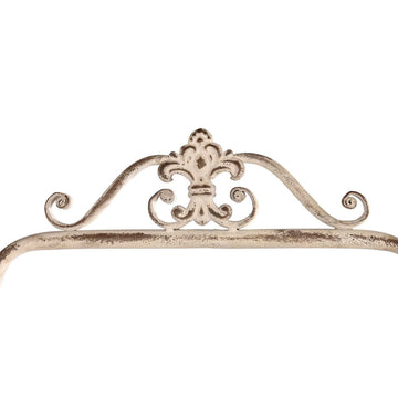 Metall Flaschenregal mit Fleur-de-Lis Design - homely Family Shop