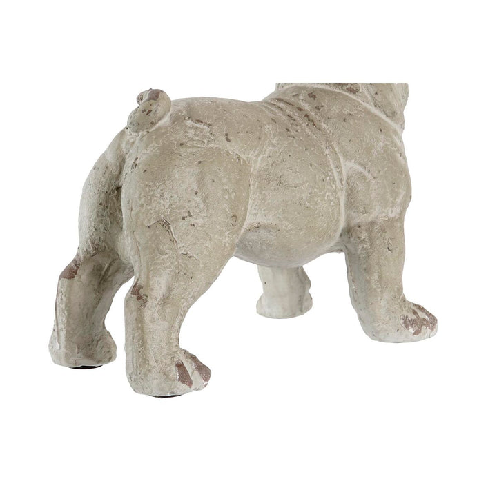 Graue Harz Deko-Figur Hund im Antik-Stil von DKD Home Decor - homely Family Shop