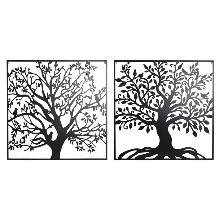 Metall Wanddekoration mit Baum Motiven, DKD Home Decor. - homely Family Shop