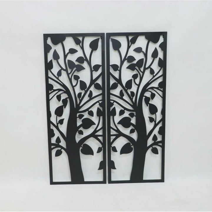 DKD Wanddekoration mit Baum Motiv aus Metall im Shabby Chic Stil - homely Family Shop