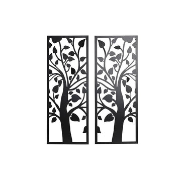DKD Home Decor Wanddekoration mit Baum Motiv im Shabby Chic Stil. - homely Family Shop