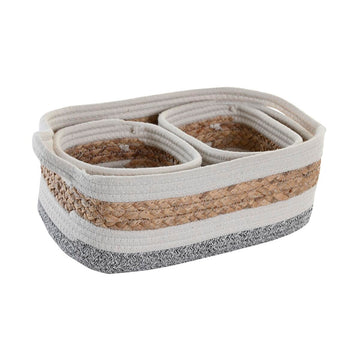 Dekorative Naturfaser Boxen von DKD Home Decor, 33x23x13 cm - homely Family Shop