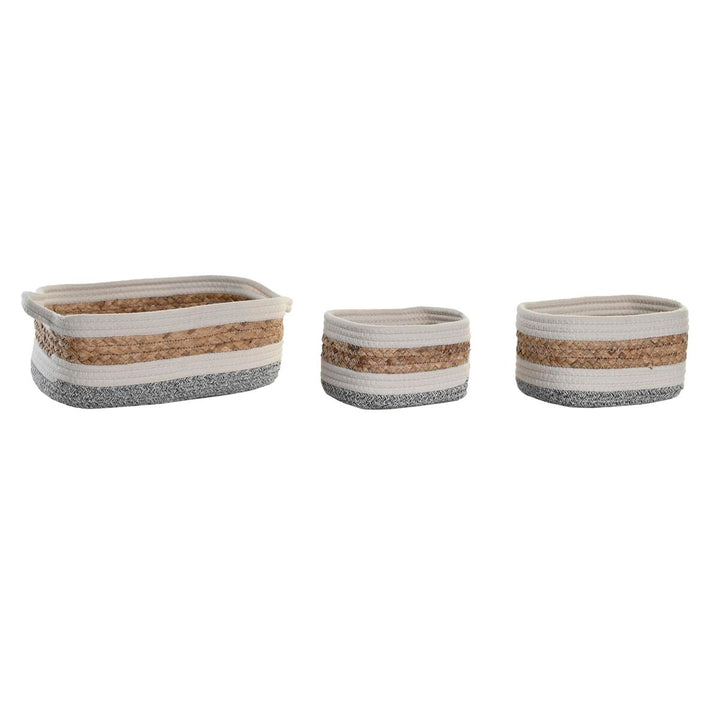 Dekorative Naturfaser Boxen von DKD Home Decor im Set - homely Family Shop
