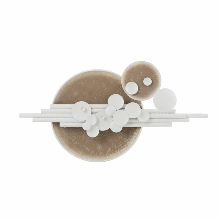 Abstrakte Wanddeko in Beige und Weiß von DKD Home Decor - Homely Family Shop