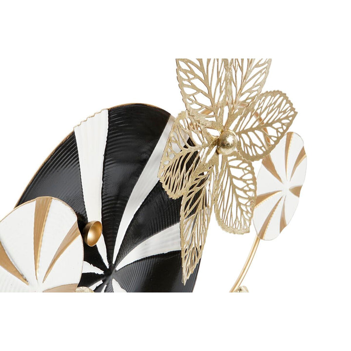 Moderne Deko-Figur in Schwarz und Gold aus Metall von DKD Home Decor. - homely Family Shop