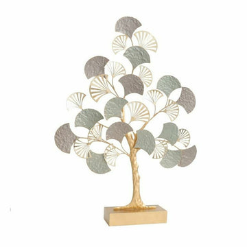 DKD Home Decor Baum Figur, Gold Metall, bunt, modernes Design - homely Family Shop